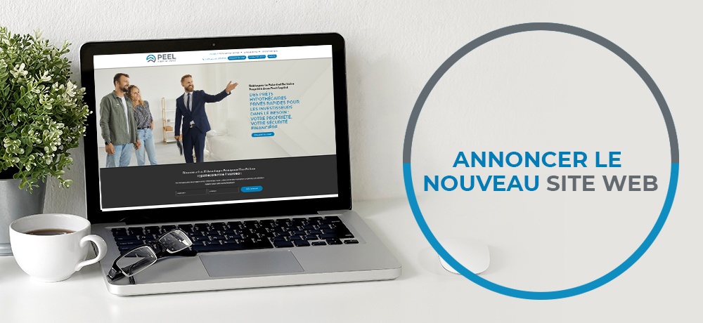 Annonce du nouveau site Web